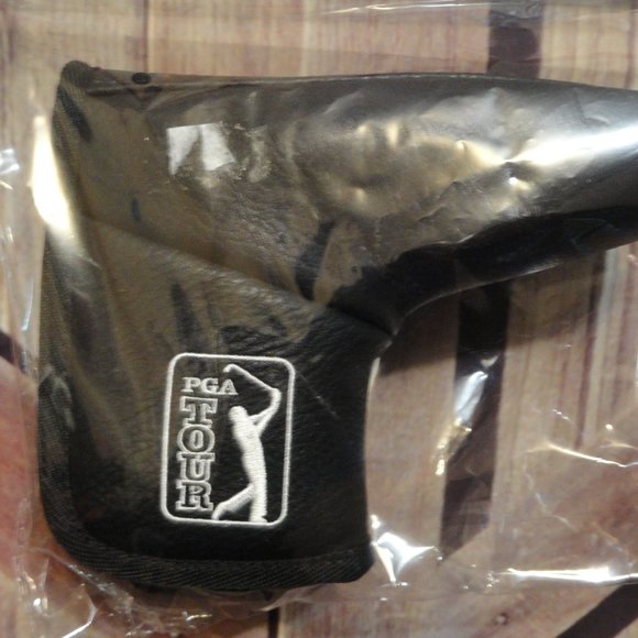 GOLF PGA embroidered Blade Putter Cover~protection padded inside, hook&l… - Picture 2 of 5